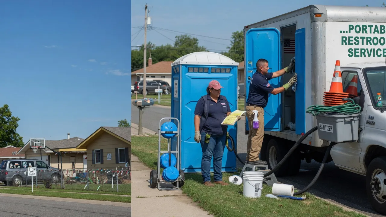 Portable Toilet Rental in Alleman, IA near me